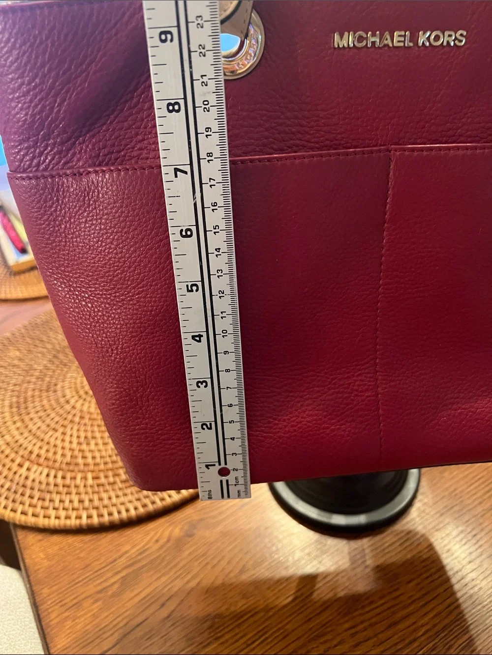 Michael Kors Zippered Top Tote Shoulder Bag EEEUC